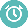 Stopwatch icon symbolizing wasted time