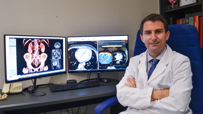 Radiologist who sees the benefits of working with a single integrated workspace