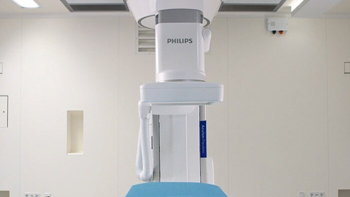 Philips Azurion 7M20 with FlexArm in interventional radiology
