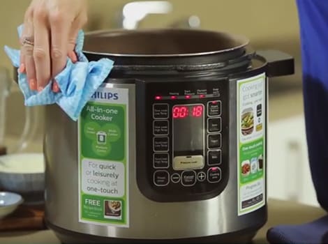 Philips All-in-One Cooker - Cleaning and maintenance
