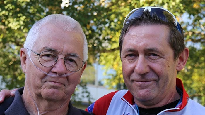 COPD Isn’t Holding These Two Cyclists Back