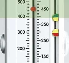 Philips Respironics Peak Flow Meter Chart