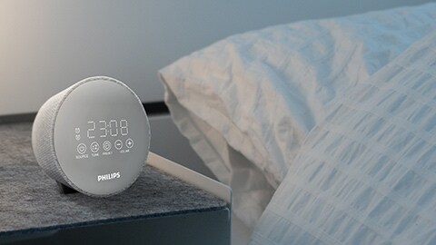 Philips radio alarm clock, DAB+ FM radio clock