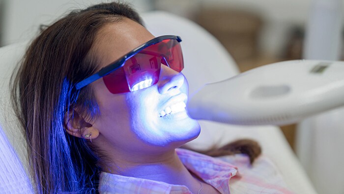 Teeth whitening safety