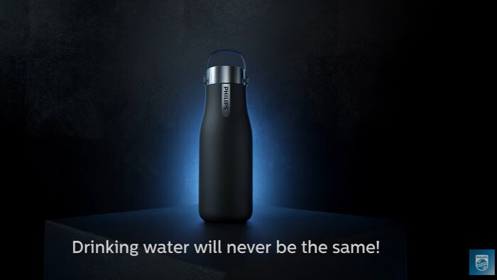 Philips GoZero AWP2722LIR 590ml Active Water Bottle w/ Adventure